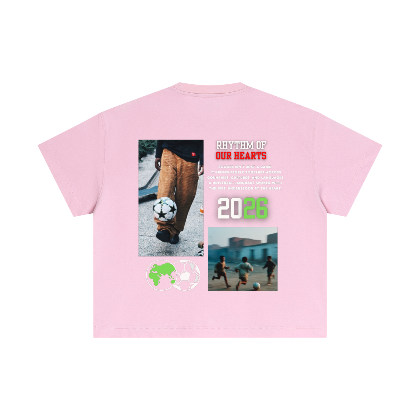 global game,unity through sport,cultural streetwear,travel inspired,2026 football,world cup,matchday fit,soccer culture,soccer tee,Shopping
