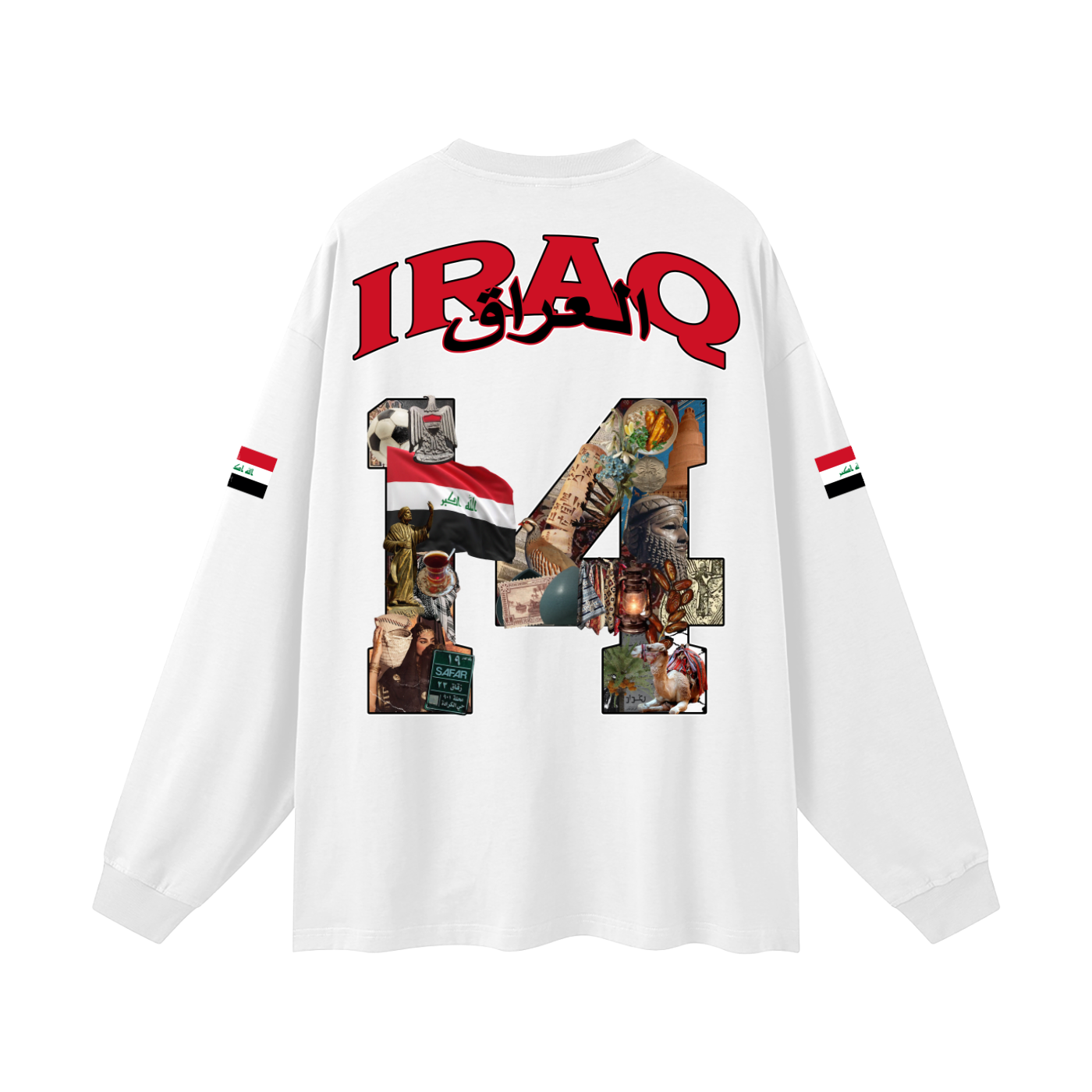 Lions of Mesopotamia — Iraq Heritage Long Sleeve Tee