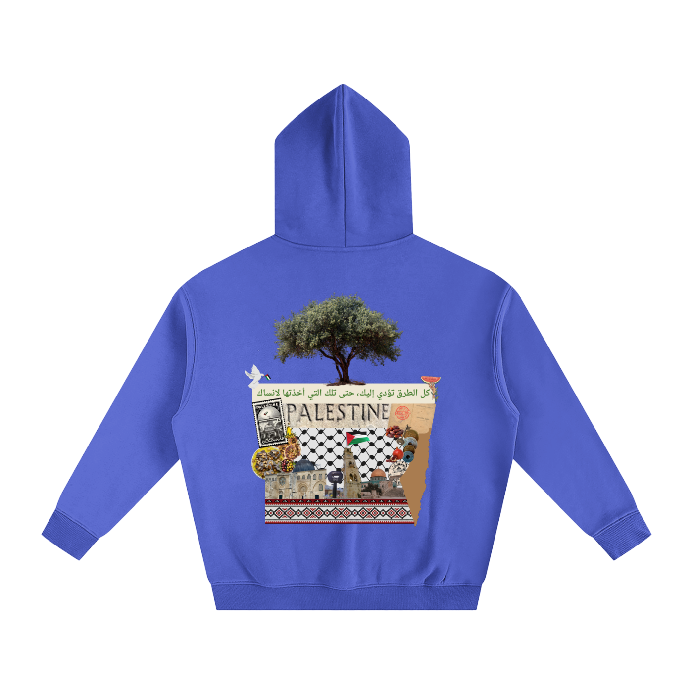 culture over trends,unisex hoodie,safar,graphic hoodie,memory and land,olive tree,olive,Palestine ,middle east,travel