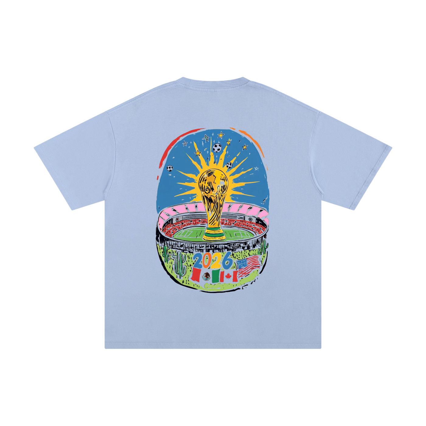 The World Tour SAFARWEAR World Cup 2026 cultural diaspora streetwear tee