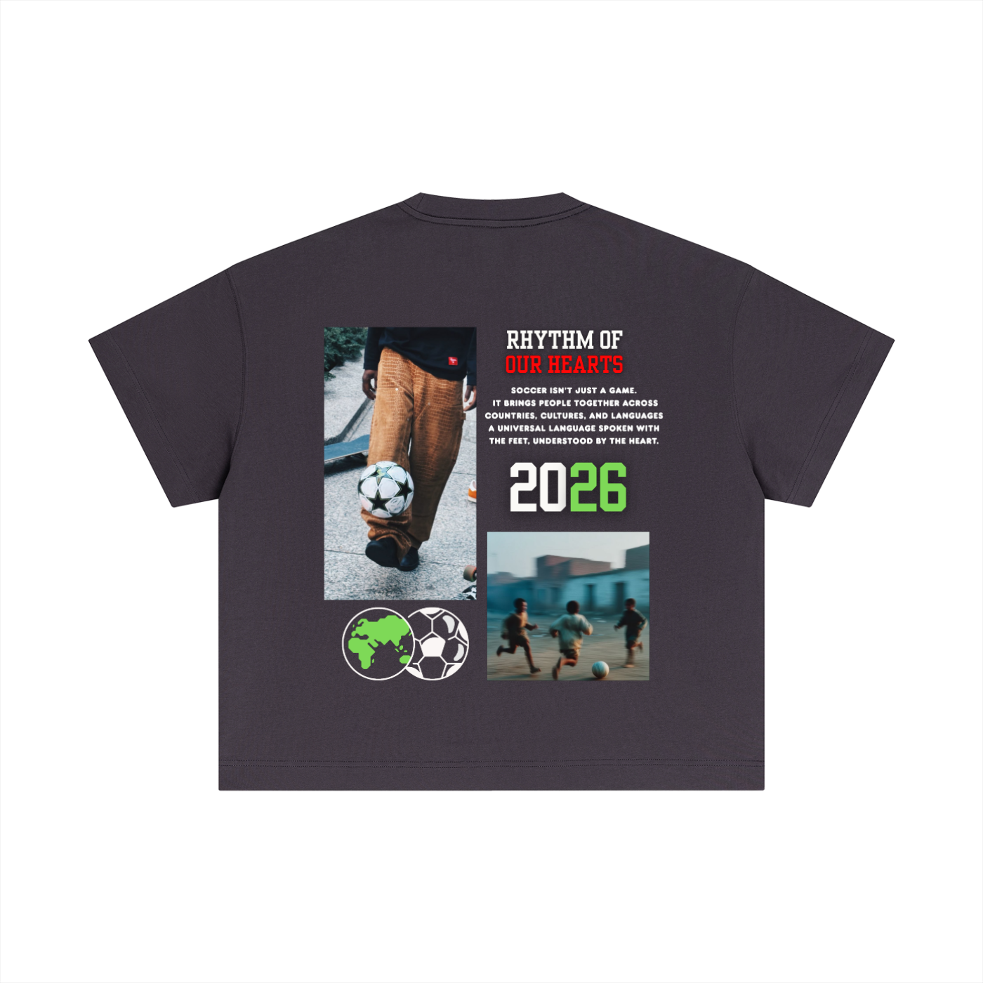 global game,unity through sport,cultural streetwear,travel inspired,2026 football,world cup,matchday fit,soccer culture,soccer tee,Shopping