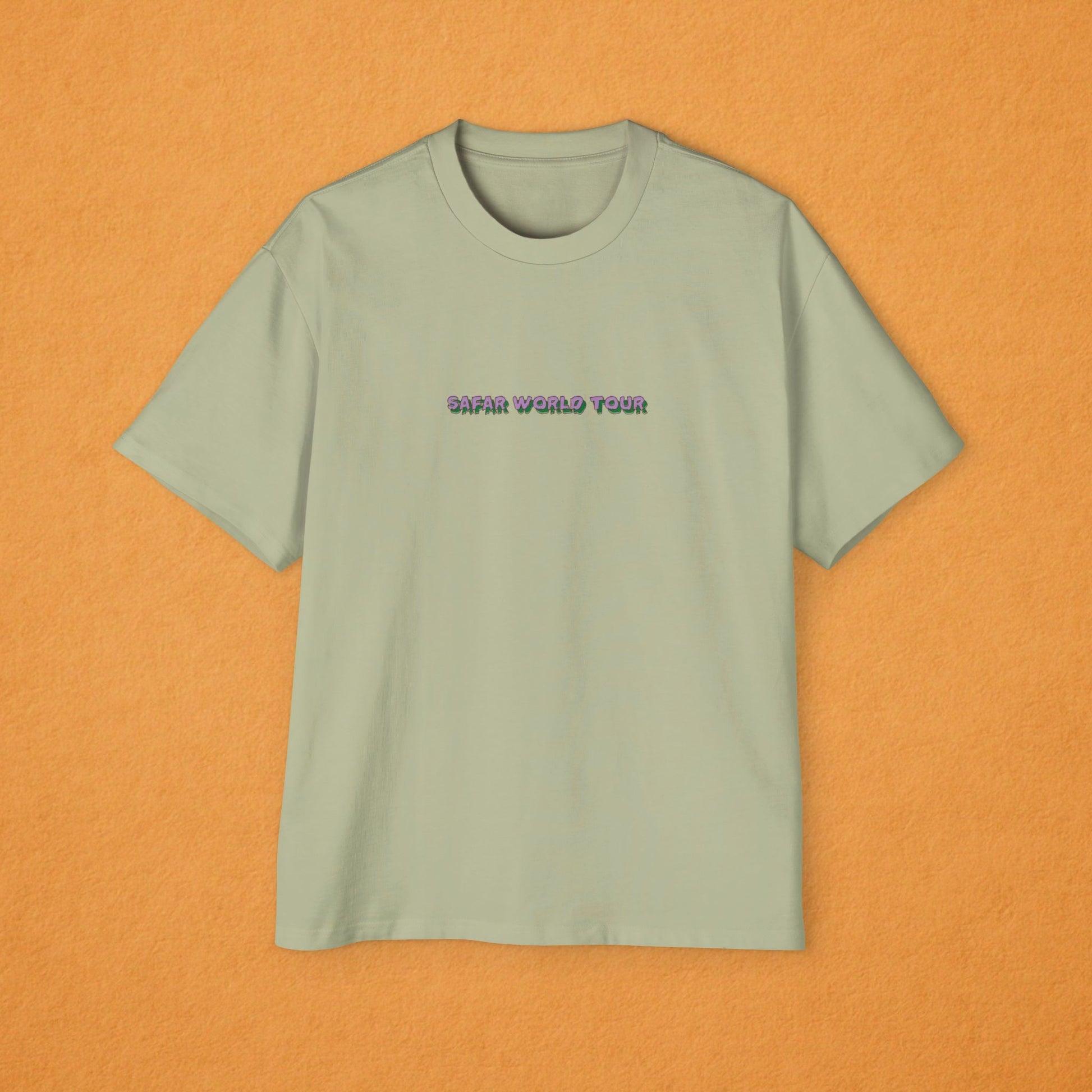 Safar World Tour Oversized Tee- Slimshady