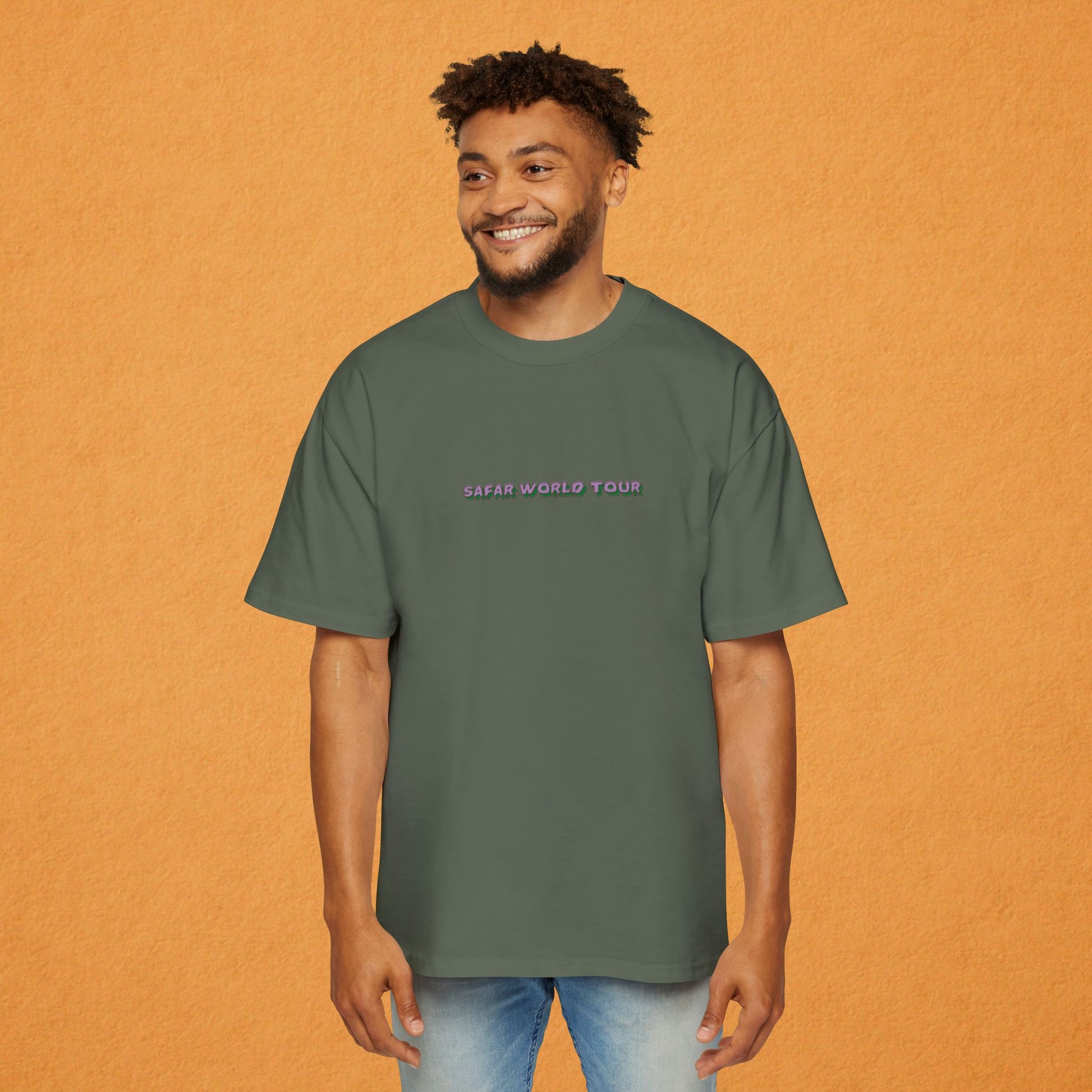 Safar World Tour Oversized Tee- Slimshady