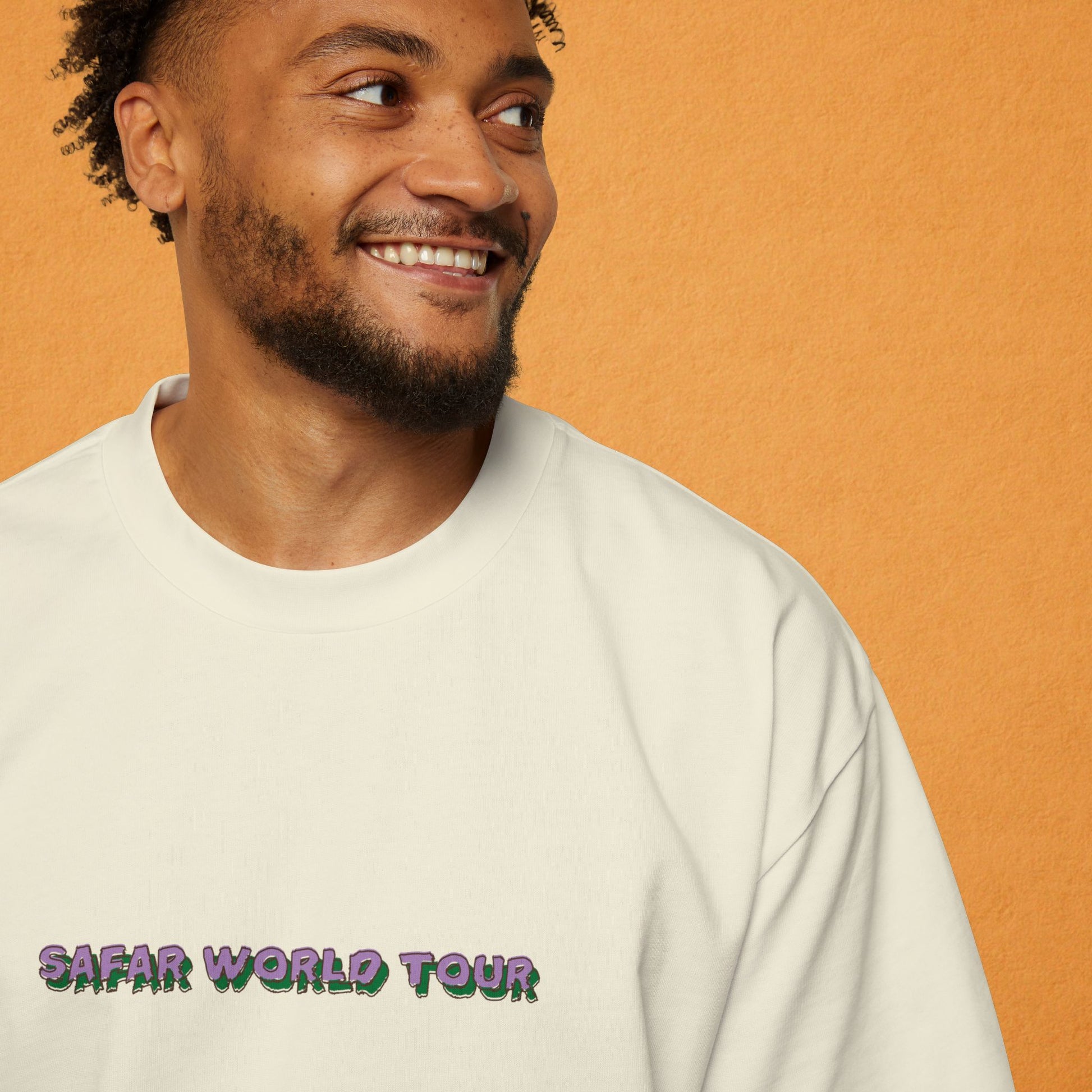 Safar World Tour Oversized Tee- Slimshady
