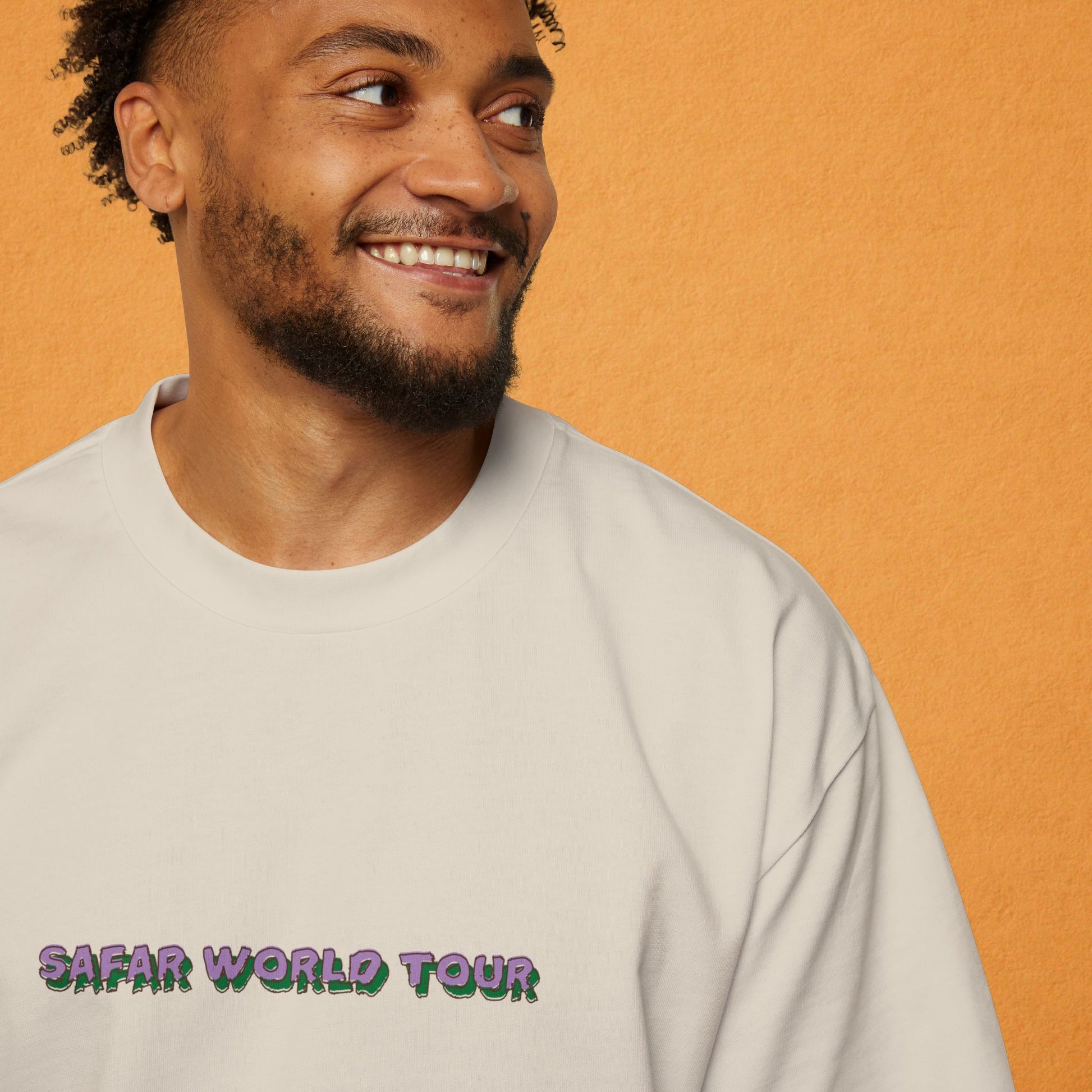 Safar World Tour Oversized Tee- Slimshady