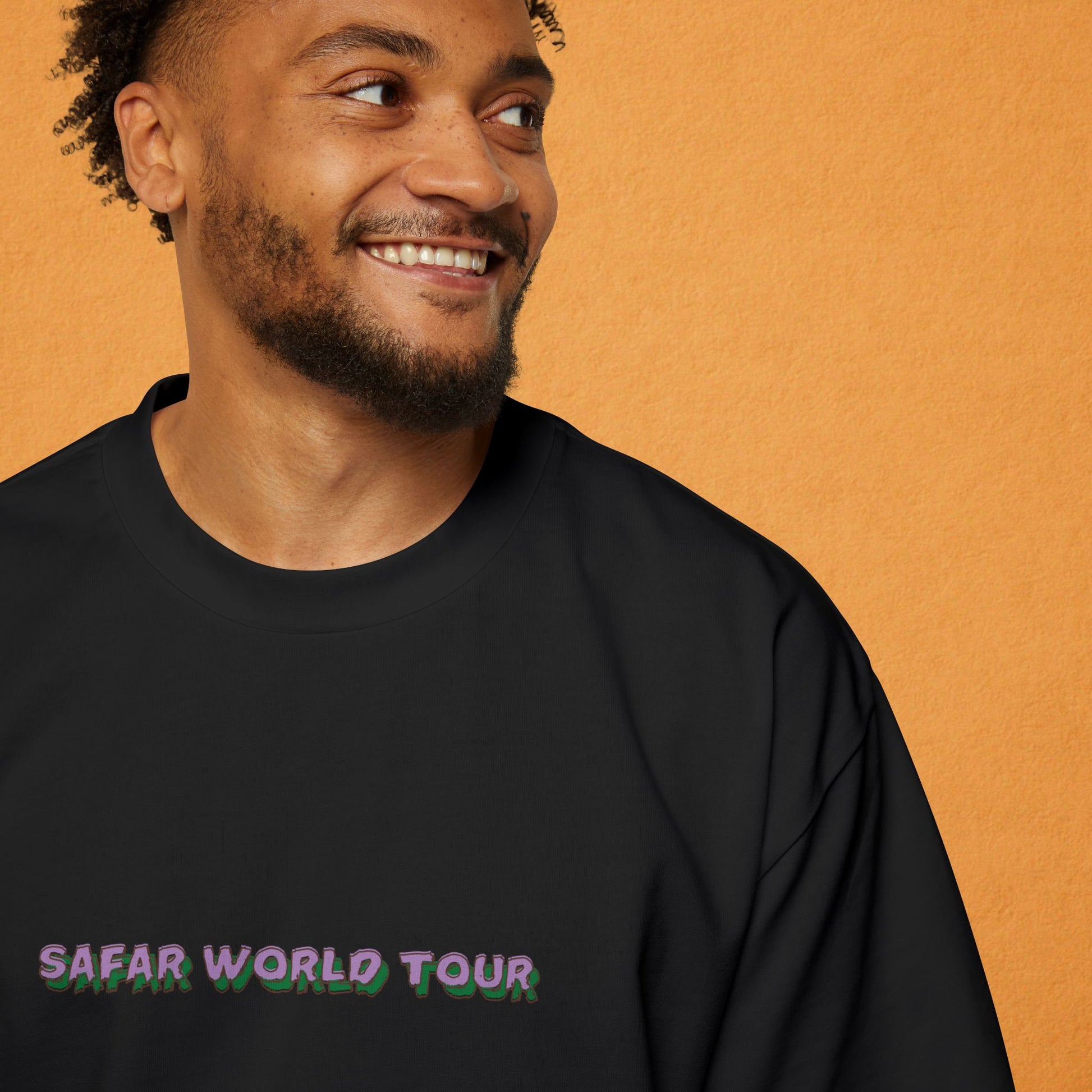 Safar World Tour Oversized Tee- Slimshady