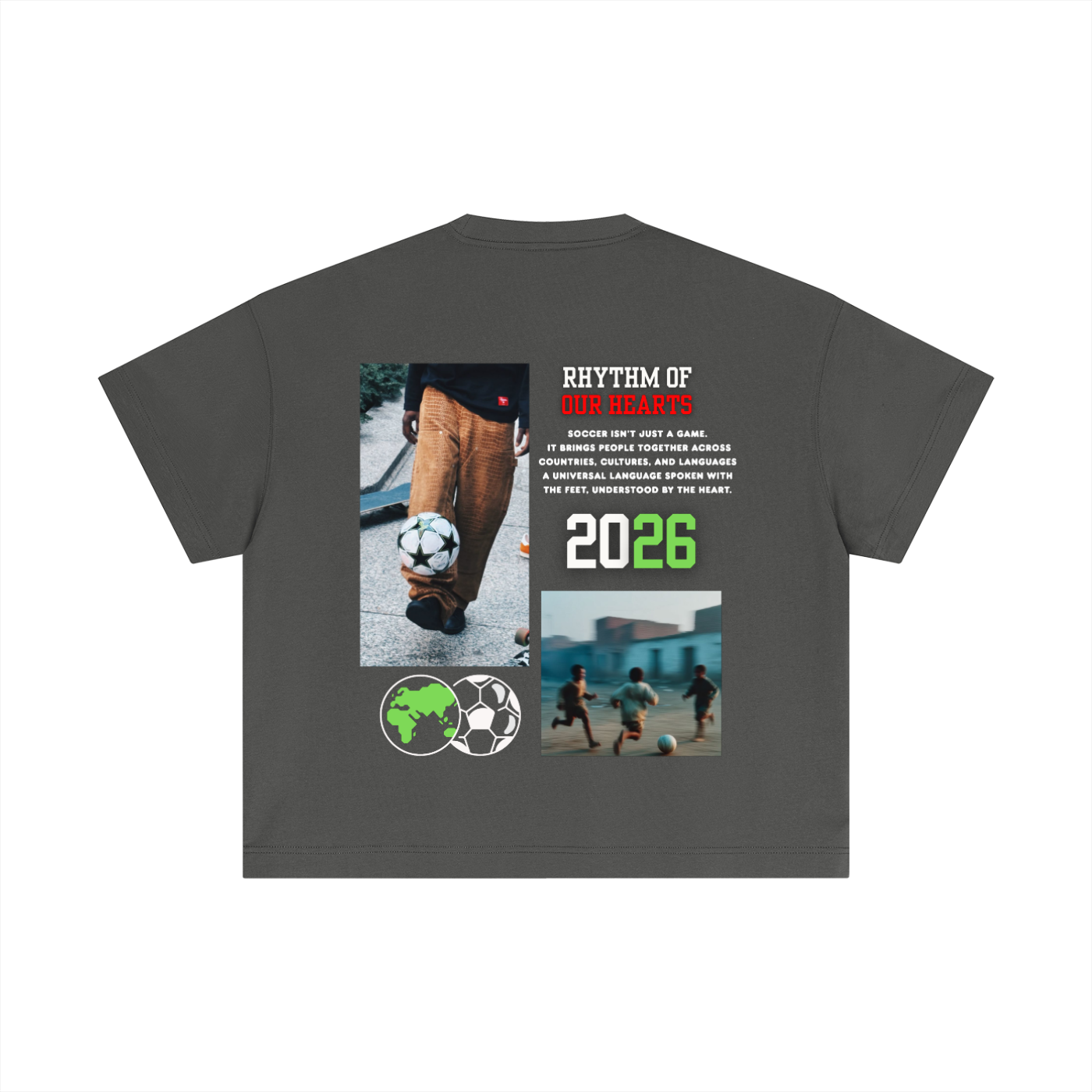 global game,unity through sport,cultural streetwear,travel inspired,2026 football,world cup,matchday fit,soccer culture,soccer tee,Shopping
