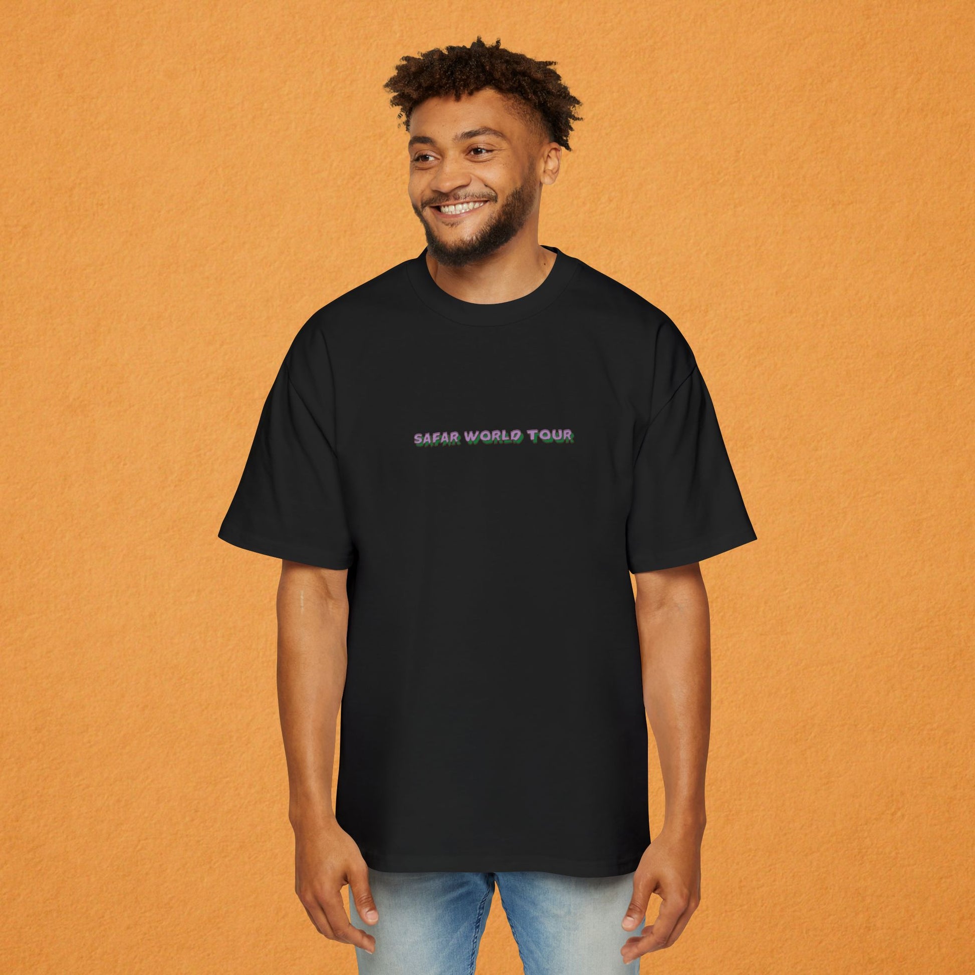 Safar World Tour Oversized Tee- Slimshady