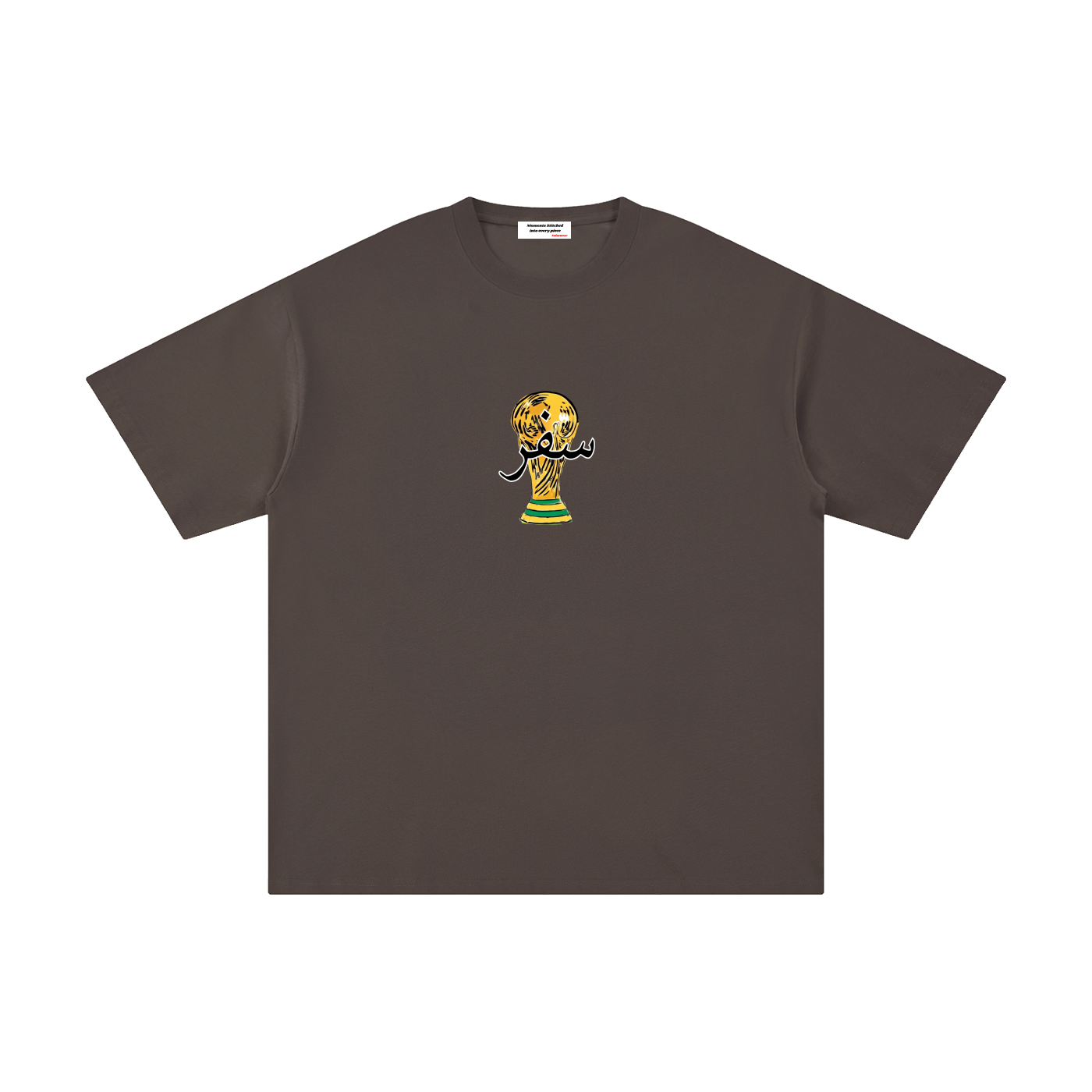 The World Tour SAFAR World Cup 2026 Tee — dark brown colorway | SAFARWEAR