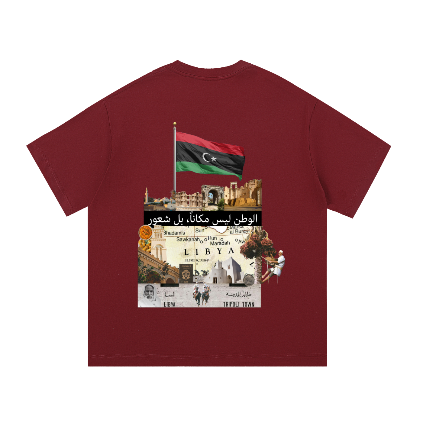 LibyaTee,CulturalStreetwar,NorthAfrica,HeritageStreetwear,SAFAR,LibyanPride,TripolitoTheWorld,Streetwear,Libya,StreetApparel