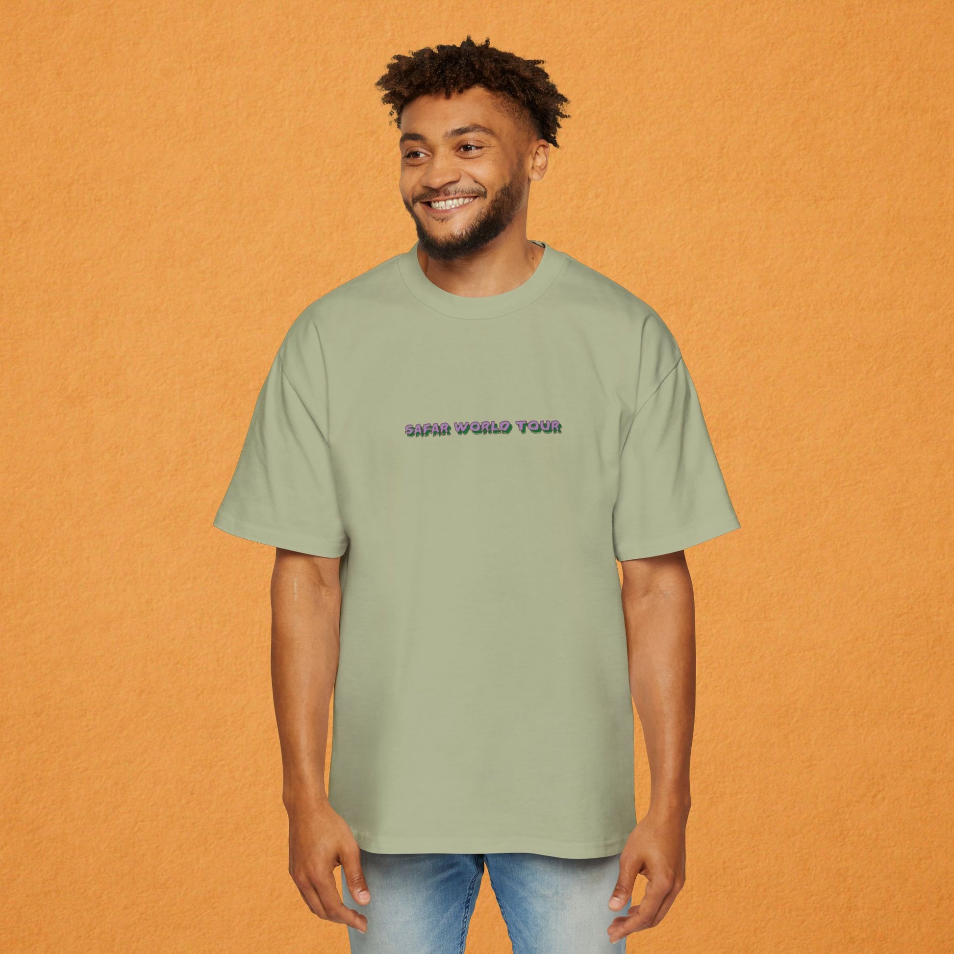 Safar World Tour Oversized Tee- Slimshady