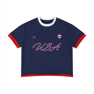 USA Home Crowd World Tour Graphic Tee back — SAFARWEAR diaspora streetwear