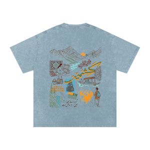 Kashmir,HeritageTee,Culture,Urdu,Vintage,SAFARWEAR,Pakistan,southasian,Unisex,shopping,sale,USA,Tiktok,India,NorthernArea