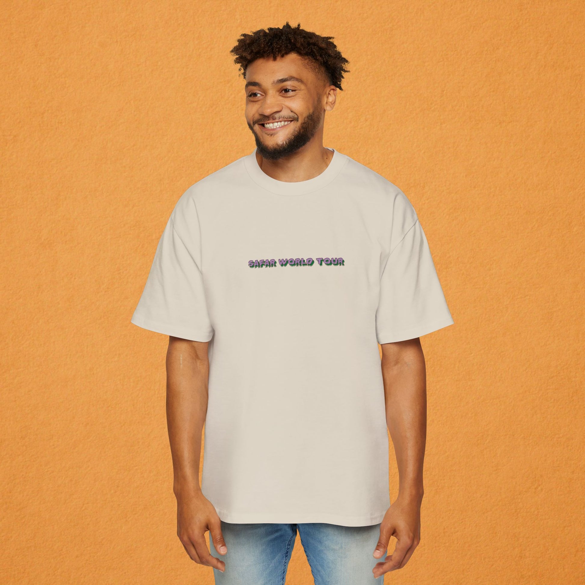 Safar World Tour Oversized Tee- Slimshady