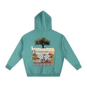 culture over trends,unisex hoodie,safar,graphic hoodie,memory and land,olive tree,olive,Palestine ,middle east,travel