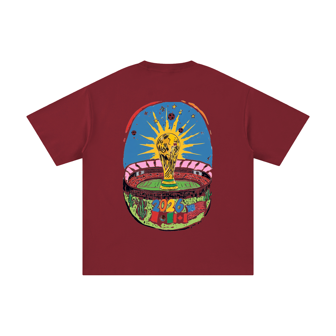 The World Tour SAFAR World Cup 2026 Tee — light green colorway | SAFARWEAR