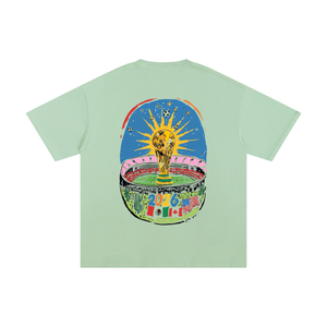 The World Tour SAFAR World Cup 2026 Tee — wine red colorway | SAFARWEAR