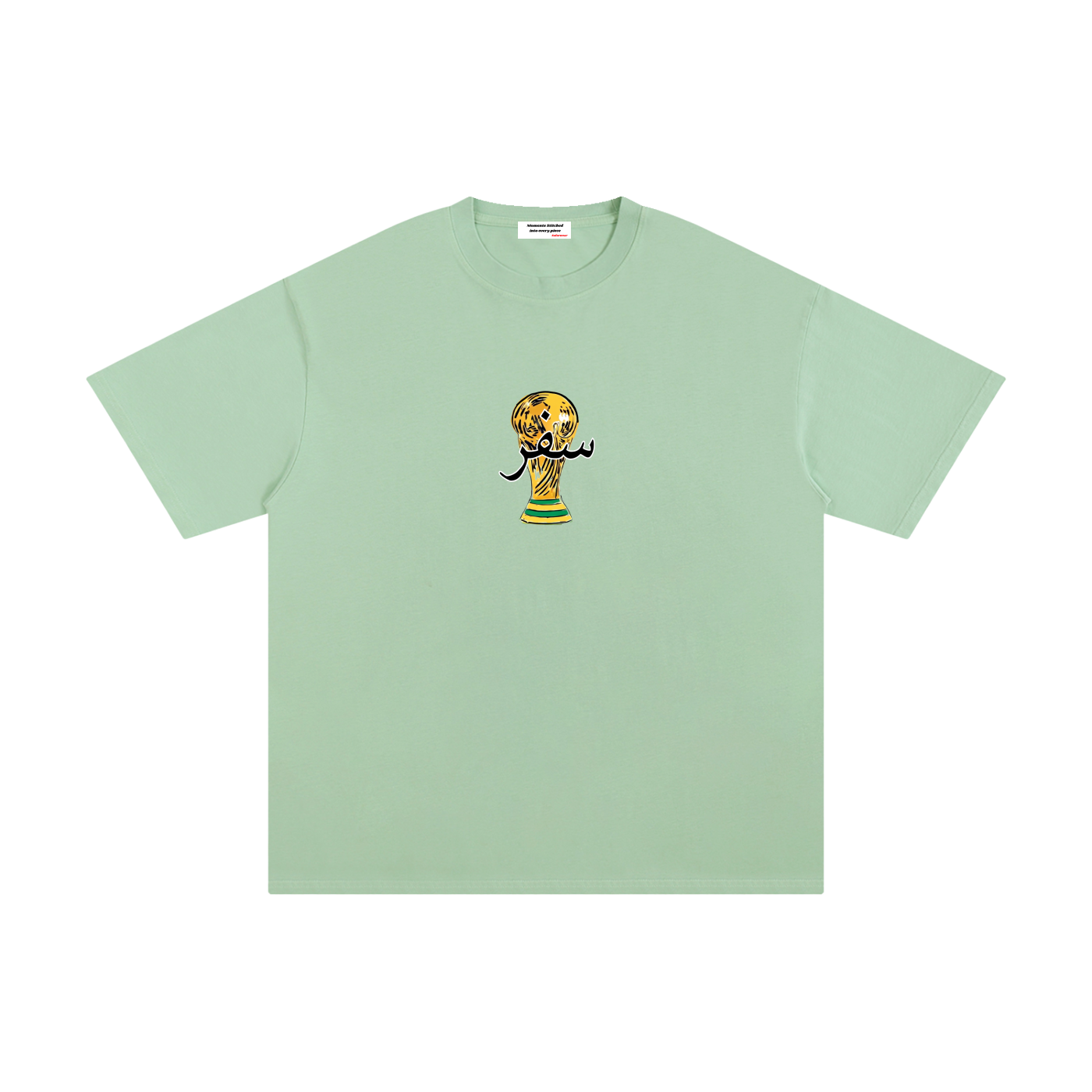 The World Tour SAFAR World Cup 2026 Tee — light apricot colorway | SAFARWEAR