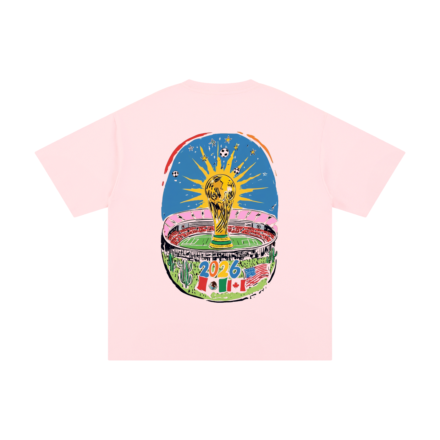 SAFARWEAR World Tour World Cup 2026 tee — diaspora cultural streetwear