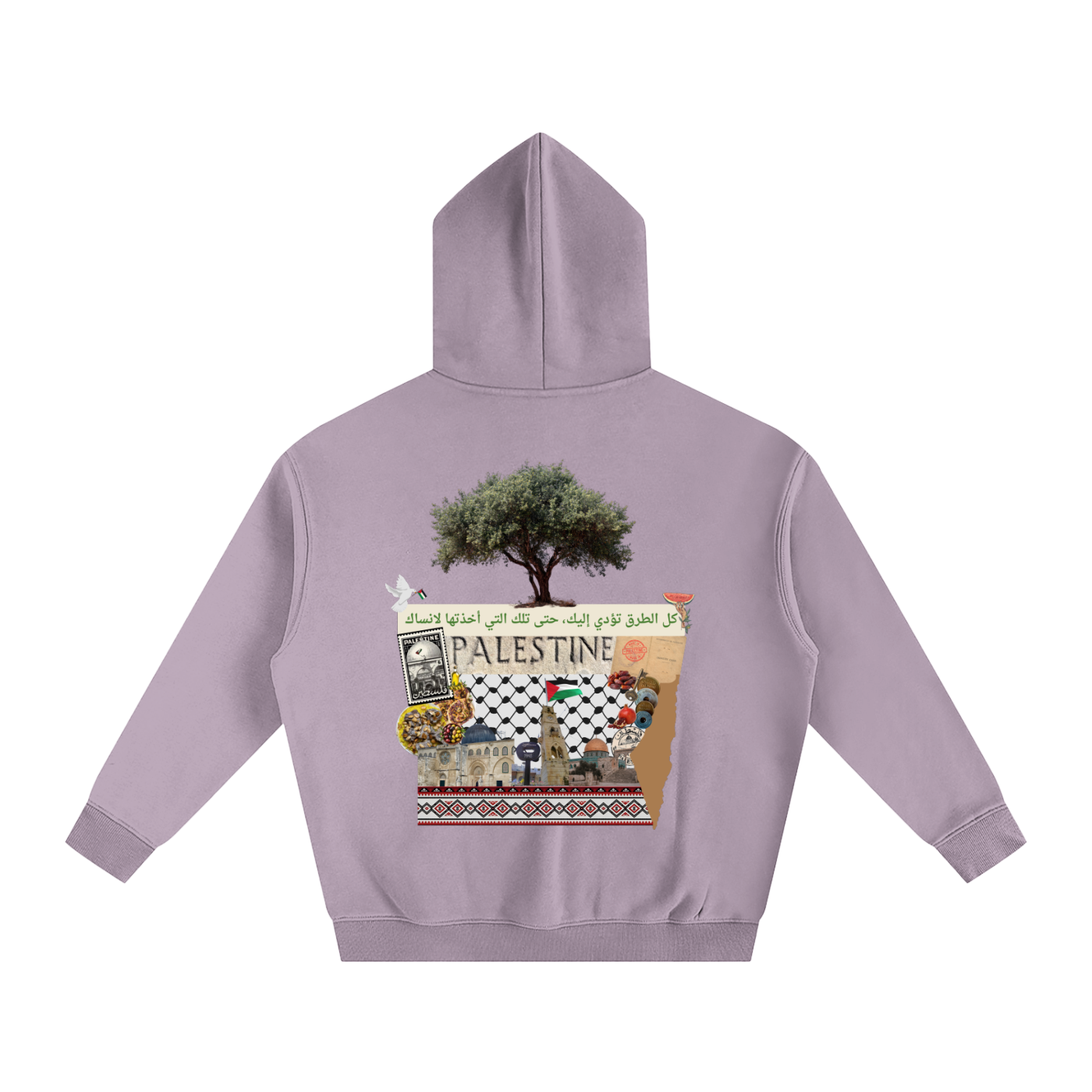 culture over trends,unisex hoodie,safar,graphic hoodie,memory and land,olive tree,olive,Palestine ,middle east,travel