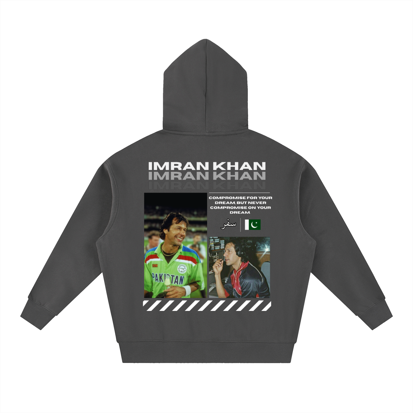 imran khan,unisex hoodie,south asian streetwear,pakistan streetwear,safar clothing,sales,street wear,pakistani,oversize,culture