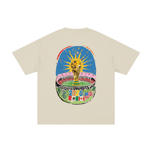 The World Tour SAFAR World Cup 2026 Tee — apricot colorway | SAFARWEAR