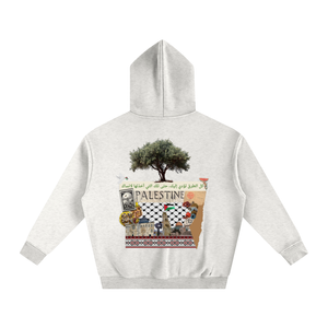 culture over trends,unisex hoodie,safar,graphic hoodie,memory and land,olive tree,olive,Palestine ,middle east,travel