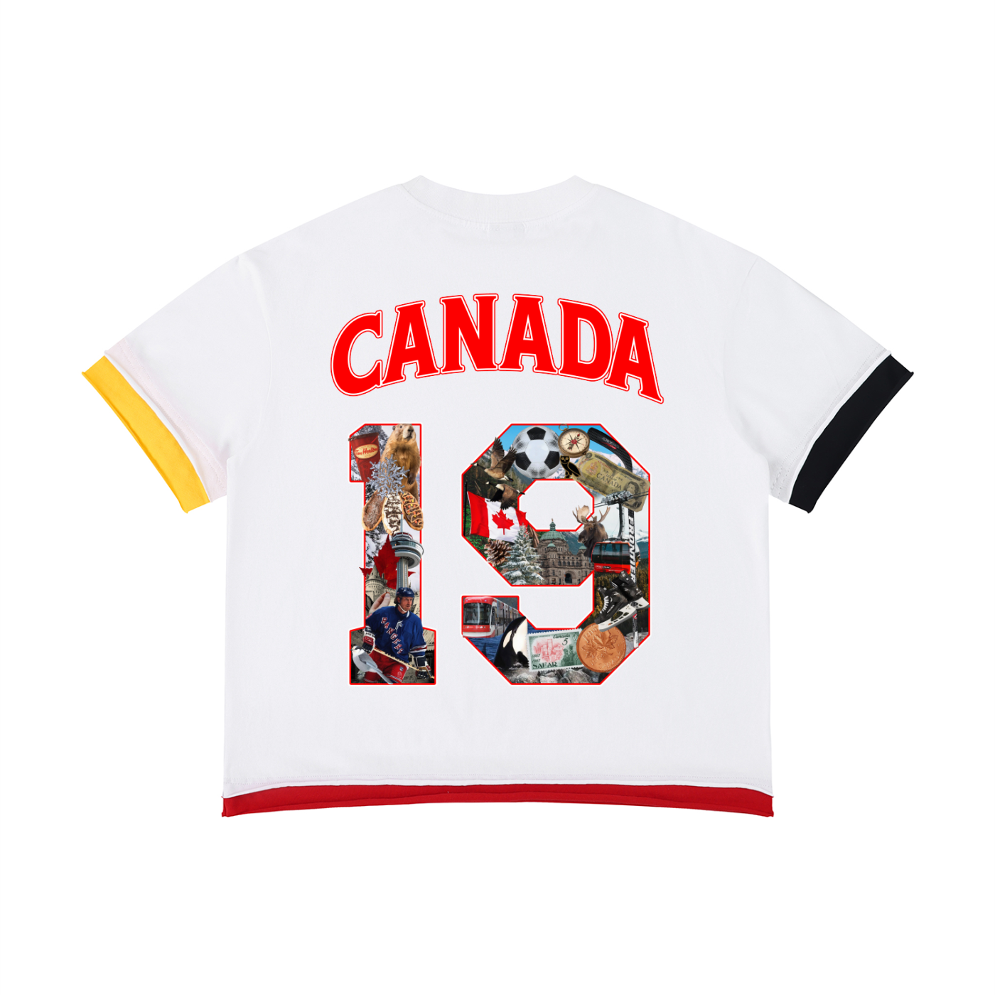Canada True North World Tour Graphic Tee front — SAFARWEAR cultural streetwear