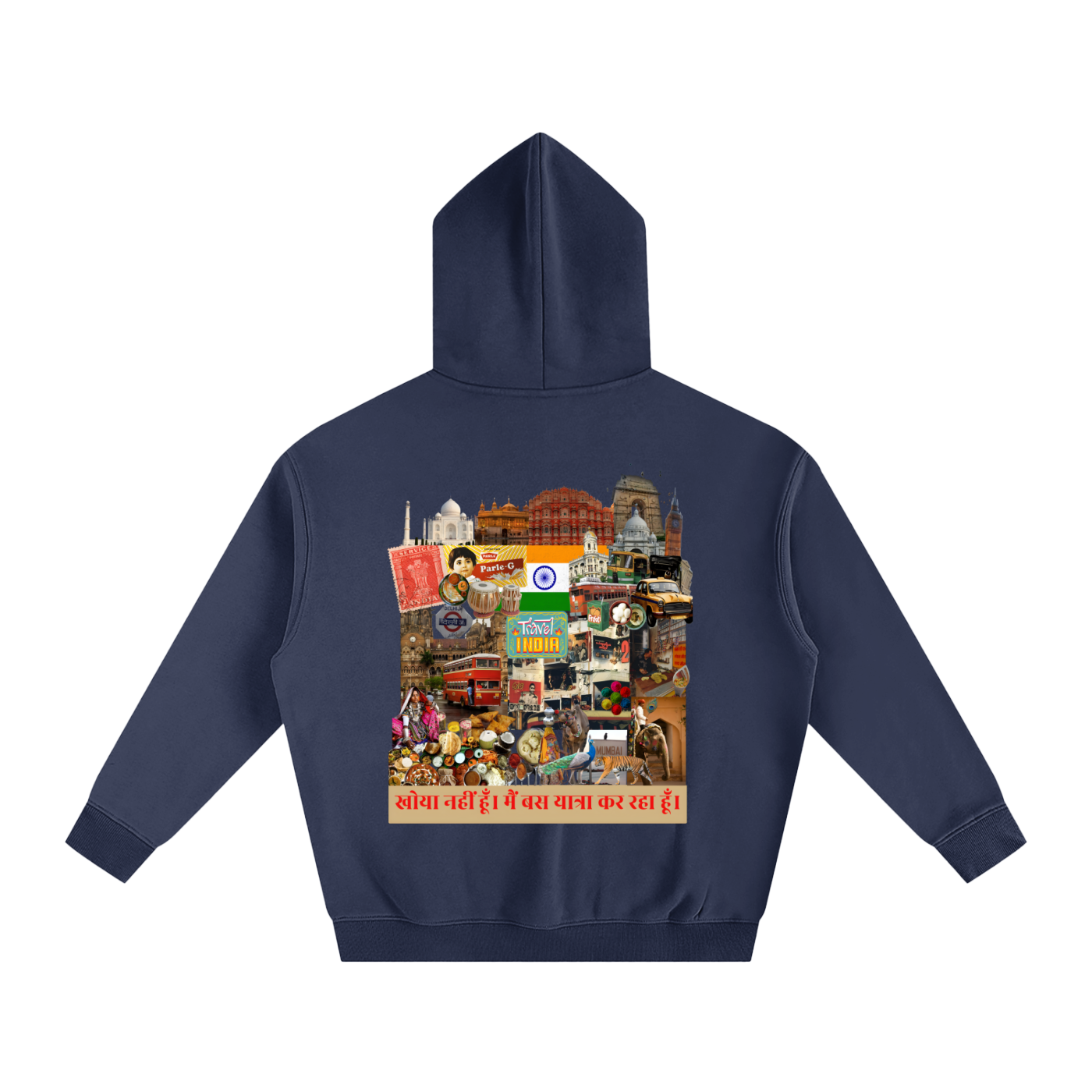 safar india,cultural streetwear,hindi quote,indian script,safar,indian heritage,streetwear,south asia,oversized hoodie,Bollywood