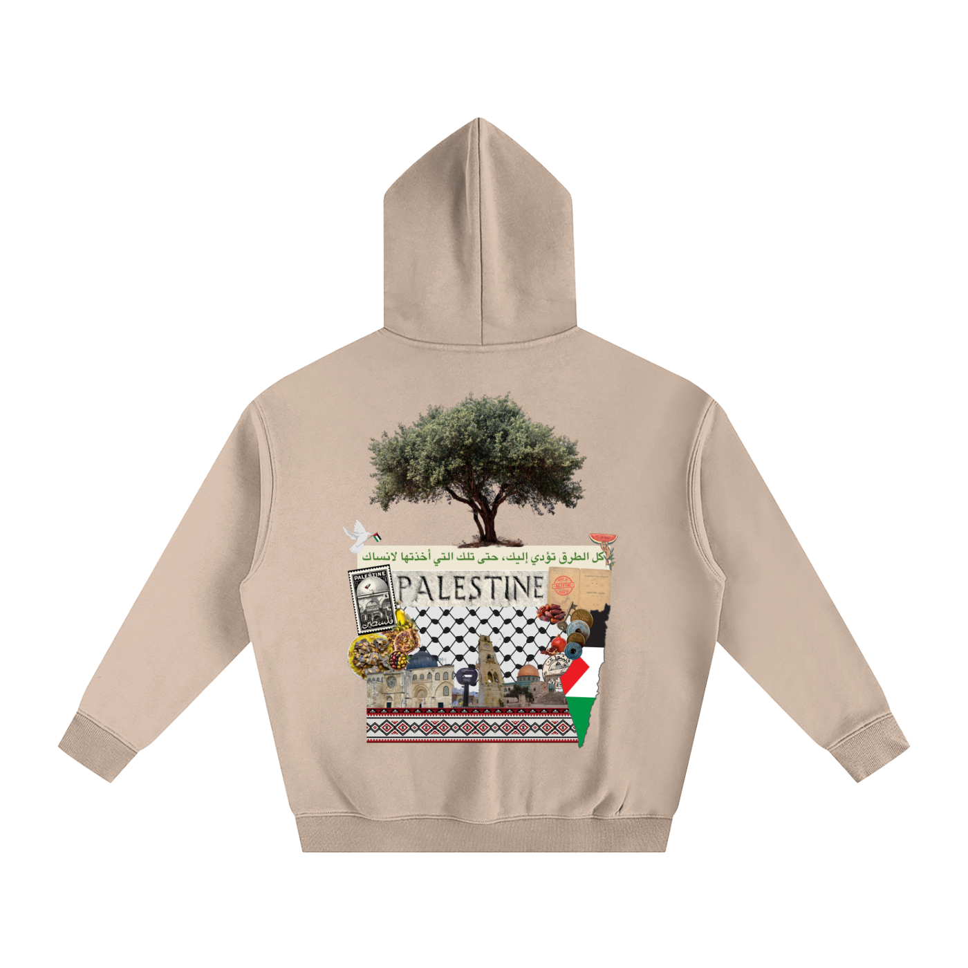 Storytelling Hoodie,Palestine,Middle Eastern Art,Cultural Fashion,SAFAR,Arabic,oversized fit,middle east,Unisex Hoodie,Wear Your Story