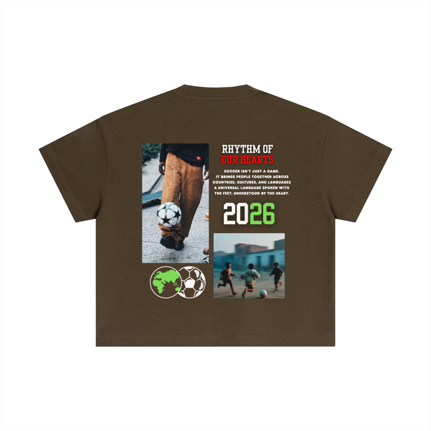 global game,unity through sport,cultural streetwear,travel inspired,2026 football,world cup,matchday fit,soccer culture,soccer tee,Shopping