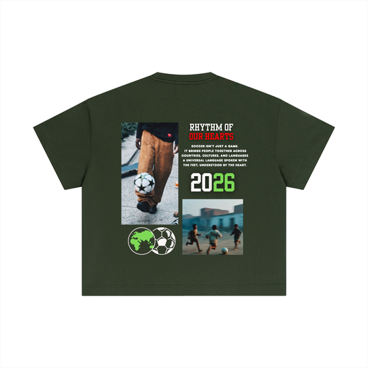 global game,unity through sport,cultural streetwear,travel inspired,2026 football,world cup,matchday fit,soccer culture,soccer tee,Shopping